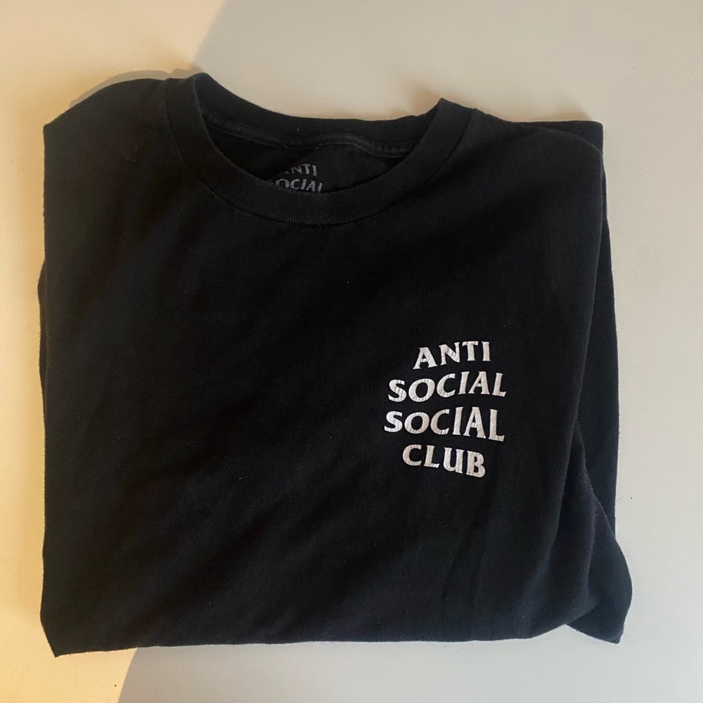 Black Anti Social Social Club Tee